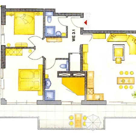 Brise Seeresidenz Haus Nordic App 31 *